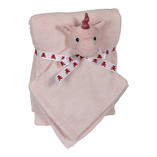 Couverture avec petite peluche