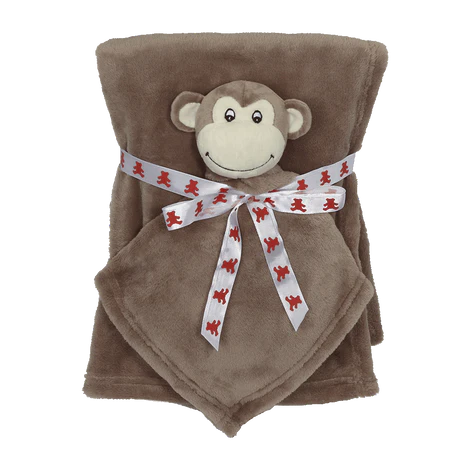 Couverture avec petite peluche